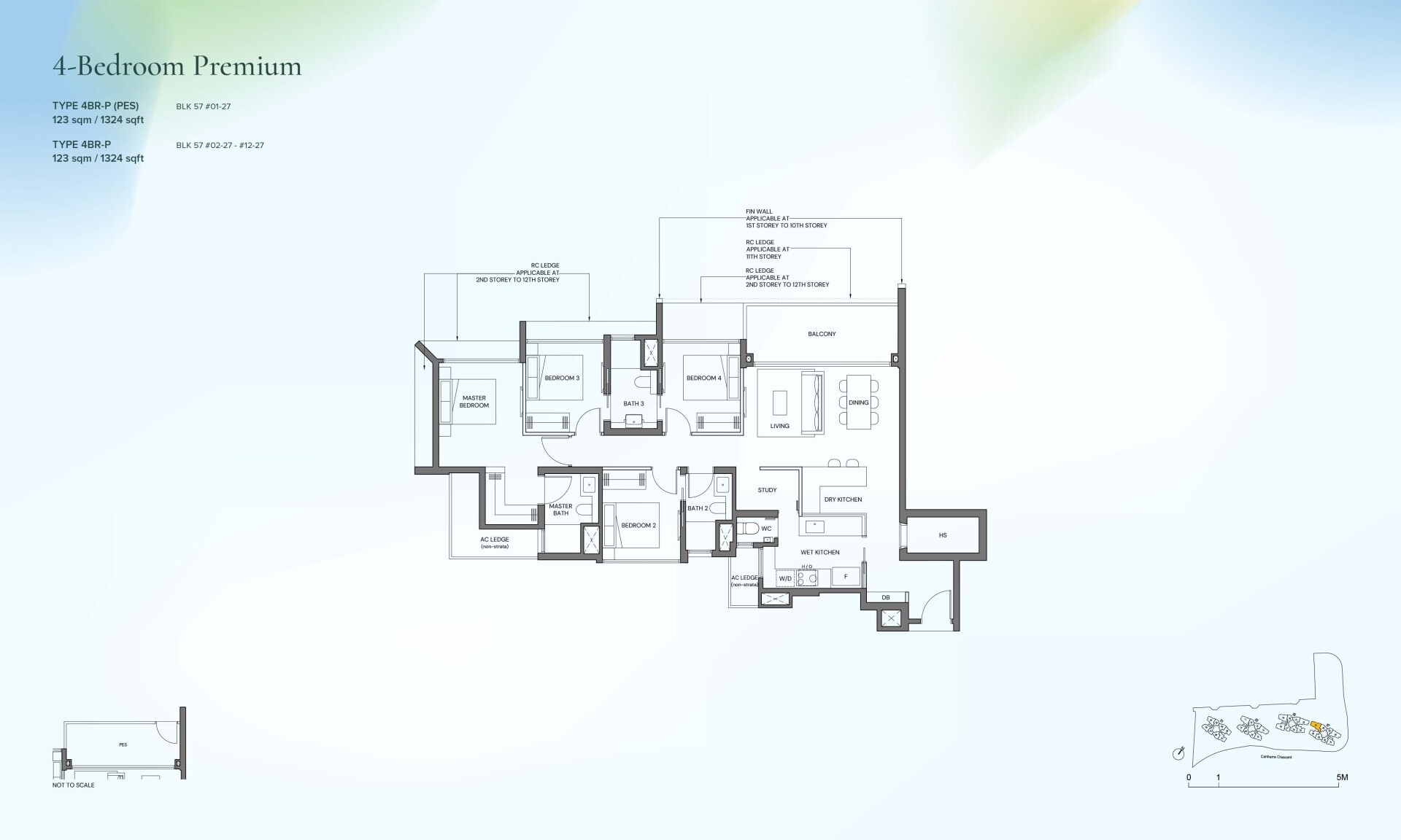 Canberra Crescent Residences floorplan